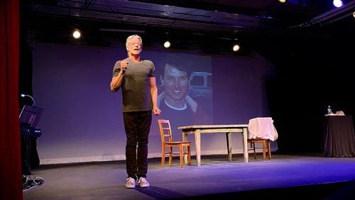 Mitchell Anderson first performed "You Better Call Your Mother" in 2021. Photo: Courtesy of Out Front Theatre
