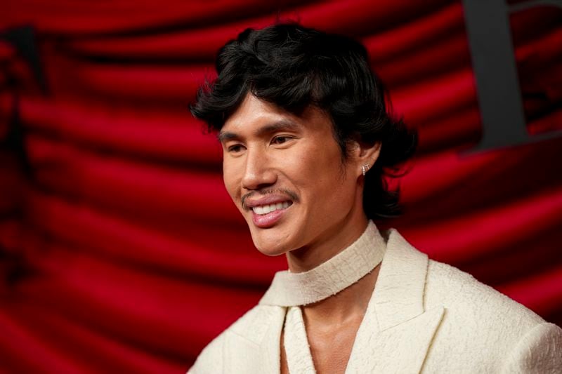 Patrick Ta attends the BoF 500 Gala held at the Shangri-La Hotel during Paris Fashion Week on Saturday, Sept. 28, 2024, in Paris. (Photo by Scott A Garfitt/Invision/AP)