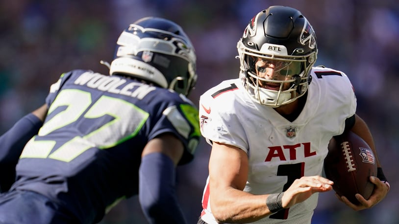 Marcus Mariota and Atlanta Falcons vs Seahawks in Seattle