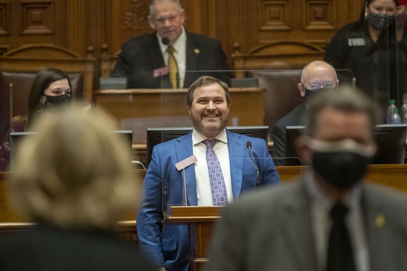 Georgia Rep. Kasey Carpenter is trying again to win passage for legislation aimed at reducing the cost of college tuition for certain immigrant students living in Georgia. (Alyssa Pointer / AJC file photo)
