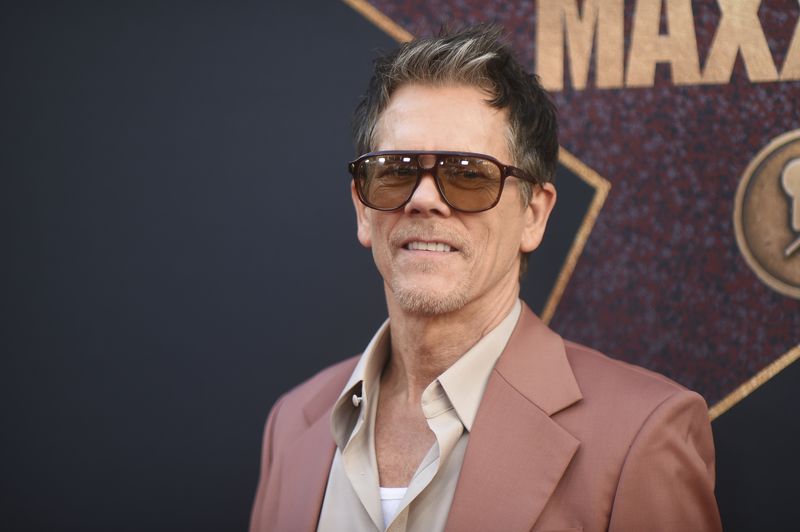 Kevin Bacon arrives at the premiere of "MaXXXine" on Monday, June 24, 2024, in Los Angeles. (Photo by Richard Shotwell/Invision/AP)