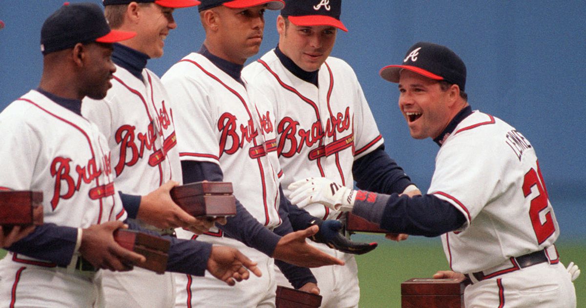 1995 Atlanta Braves World Series Ring