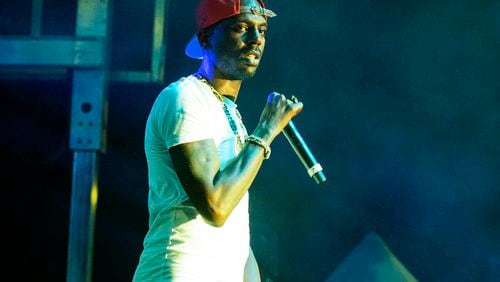 FILE - Rapper Young Dolph performs at The Parking Lot Concert, Aug. 23, 2020, in Atlanta. (Photo by Paul R. Giunta/Invision/AP, File)