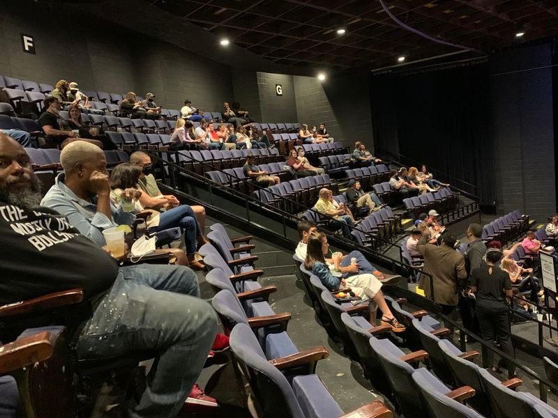 Center Stage hosted stand-up comedy shows on the weekend of September 18-19, 2020 at greatly reduced capacity and social distance, with masks required (though people could take them off to drink.) CR: Rodney Ho/rho@ajc.com