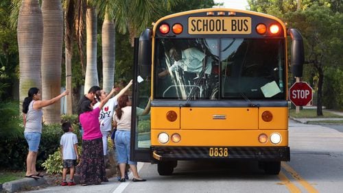 It's important that parents take time for themselves and get to know other parents in their neighborhood to create a support network, according to a child and family therapist with four children of her own. (Lannis Waters/The Palm Beach Post)