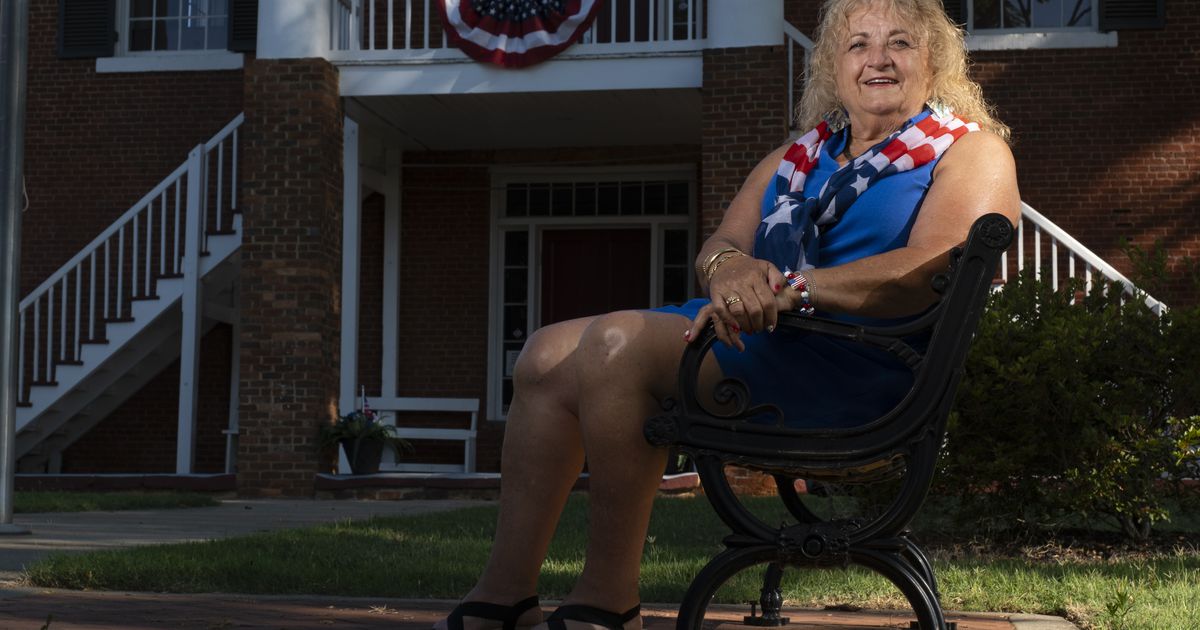 In conservative stronghold, a grandmother works to up votes for Trump Photo