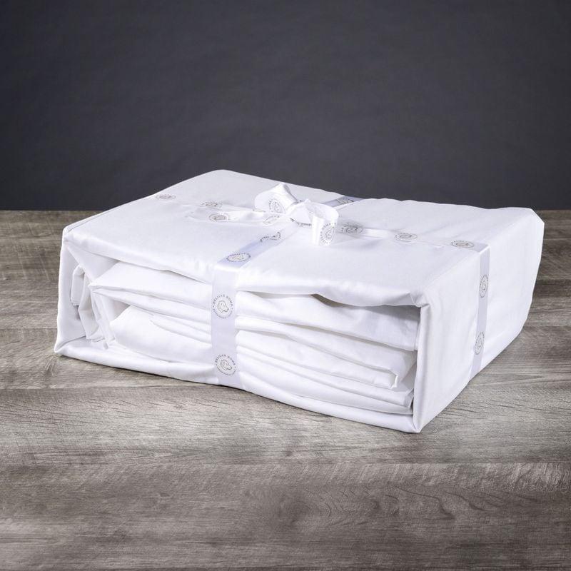 Clean linens are a must-have for college-bound students.
(Courtesy of Delilah Home)