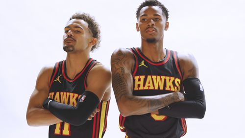 Trae Young Atlanta Hawks 2023 Icon Edition Boys NBA Jersey