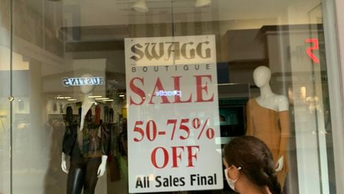 NeNe Leakes' Swagg Boutique at Sugarloaf Mills is closing.