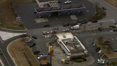 A Dawson County sheriff’s deputy was assaulted at a Chevron gas station, the sheriff said.