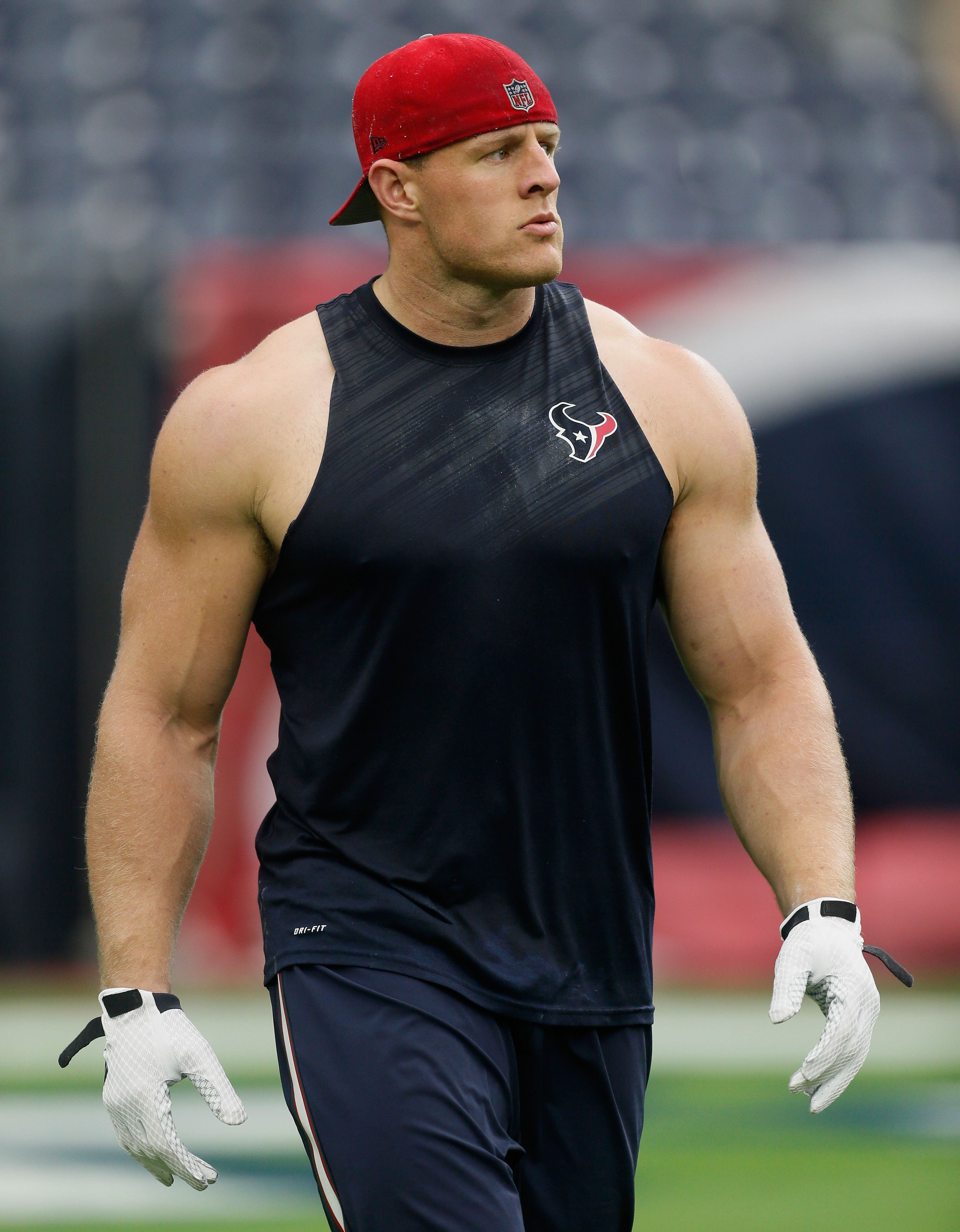 Breaking News: JJ Watt Takes Shirtless Pic