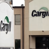 This is a file photo of Cargill's turkey processing plant in Springdale, Ark.