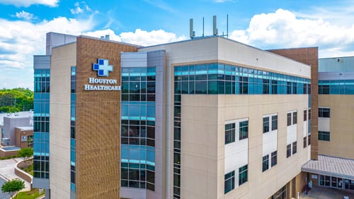 Houston Healthcare - Warner Robins is the hospital that anchors the Houston Healthcare system in Houston County, GA. (Photo courtesy of Houston Healthcare)