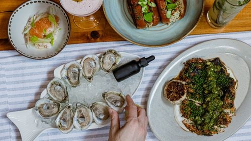 Lure seafood restaurant in Midtown, will officially reopen as Lure Saltwater Kitchen and Bar in September. / Courtesy of Lure