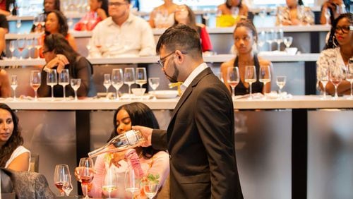 Learn how to pair five popular fashion themes with seasonal wines and light bites at this event by Epicurean Atlanta. Courtesy of Ty Pleas Media
