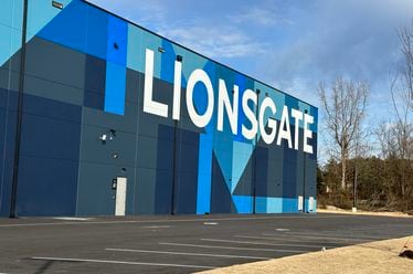 Entertainment giant Lionsgate is the primary tenant at a film studio in Douglasville. (Rodney Ho/AJC)