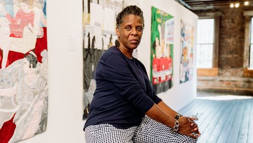 Dawn Williams Boyd in her studio. (Courtesy of Fort Gansevoort New York)