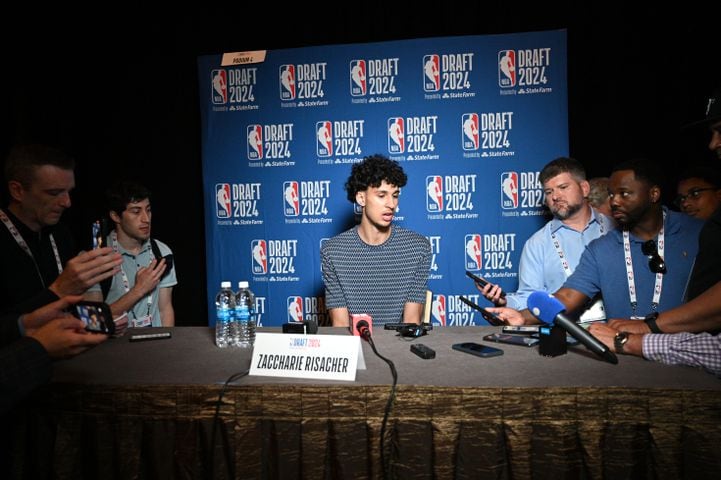NBA Draft top prospects media event
