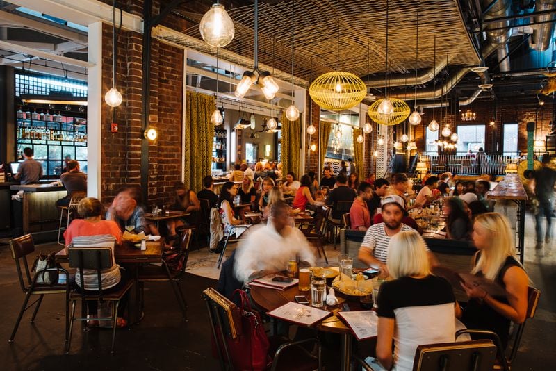 Head to Krog Street Market, or one of the other food halls around town, on Super Bowl Sunday. You might find it's a little less crowded than usual.