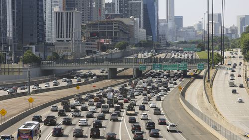 Plan ahead to avoid traveling during the busiest times during Memorial Day weekend. (Jason Getz / Jason.Getz@ajc.com)
