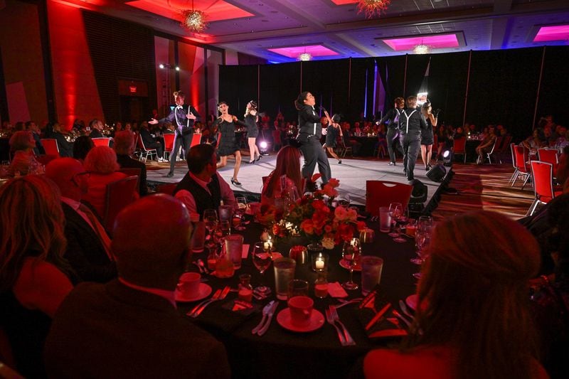 Guests enjoy a performance by the Georgia High School Musical Theatre Awards program at the 2023 Overture Gala. (Photo Courtesy of Derek White/KO Photography)