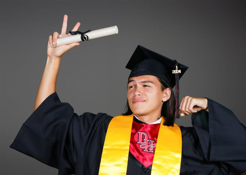 Terry Crawford is valedictorian at Druid Hills High School in DeKalb County.  (Courtesy photo)