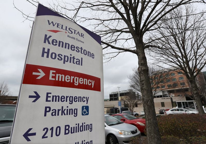 Wellstar Kennestone Hospital is seen on the afternoon that Georgia authorities confirmed the state’s first coronavirus related death, a 67-year-old male hospitalized here on Thursday, March 12, 2020. CURTIS COMPTON CCOMPTON@AJC.COM