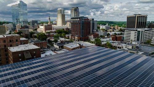 A DSD Renewables solar installation in White Plains, N.Y. Photo courtesy of DSD Renewables