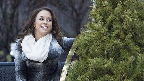 Lacey Chabert stars in "The Tree That Saved Christmas" airing on the UP Network Saturday November 29, 2015. CREDIT: UP