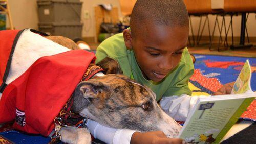 CAREing Paws offers kids the chance to read aloud to furry friends.