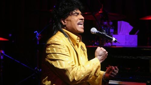 Little Richard performs at B.B. King Blues Club & Grill in New York, in 2007. Richard died Saturday morning, May 9. He was 87. (Hiroyuki Ito/The New York Times)