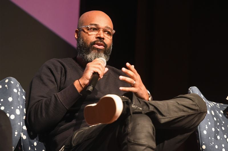 ATLANTA, GA - FEBRUARY 03:  Director and showrunner Salim Akil speaks during a screening and Q&A for 'Black Lightning' on Day 3 of the SCAD aTVfest 2018 on February 3, 2018 in Atlanta, Georgia.  (Photo by Paras Griffin/Getty Images for SCAD aTVfest 2018 )