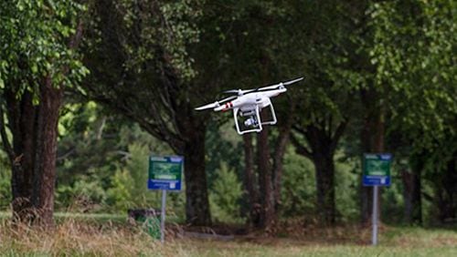 Forsyth County Parks & Recreation has opened a new drone flying field located at the future site of Denmark Park. CONTRIBUTED