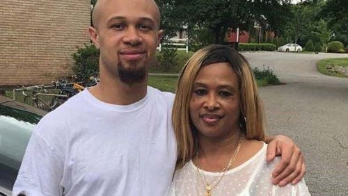 The family of Deion Strayhon, left, who died from a bleeding intestinal ulcer in the Gwinnett County Jail two years ago, is suing the lockup’s health care contractor for medical malpractice. His cause of death in April of 2021 was hemorrhage of an ulcer in his small intestine, according to a Gwinnett County Medical Examiner report.