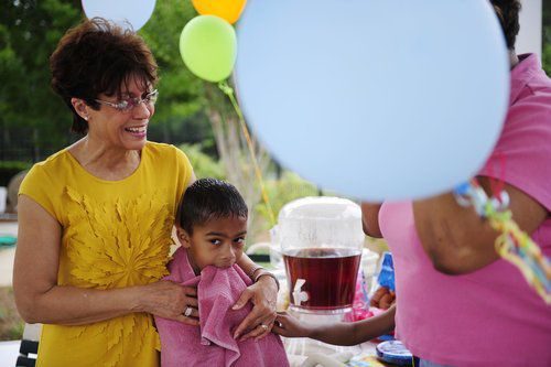 Nettie Washington Douglass follows ancestors' footsteps