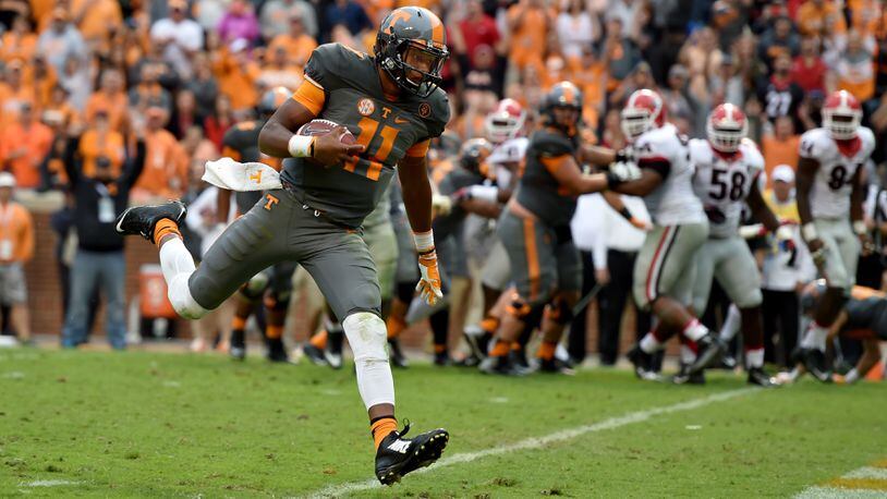 Joshua Dobbs, Quarterback, University of Tennessee, Pittsburgh