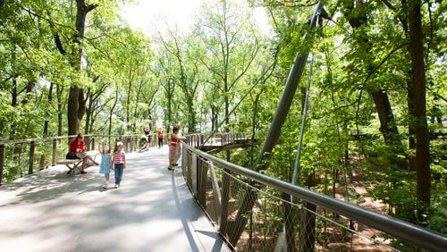 The Atlanta Botanical Garden stays open later after Daylight Savings Time starts to allow guests to enjoy the gardens when it’s cooler at night. Courtesy of Erica George Dines