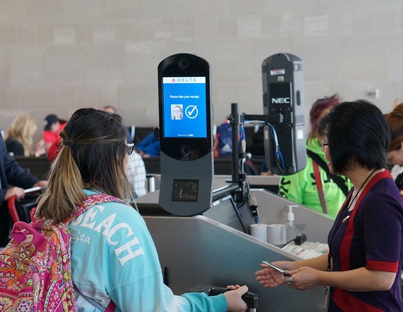 Delta Air Lines launched what it calls the nation’s first biometric terminal by deploying facial recognition at multiple points in the international terminal at Hartsfield-Jackson. (credit: Delta Air Lines)