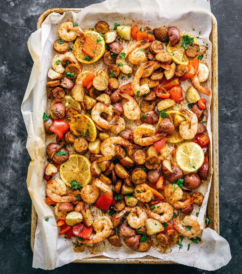 Sheet Pan Sausage with Veggies - The Defined Dish