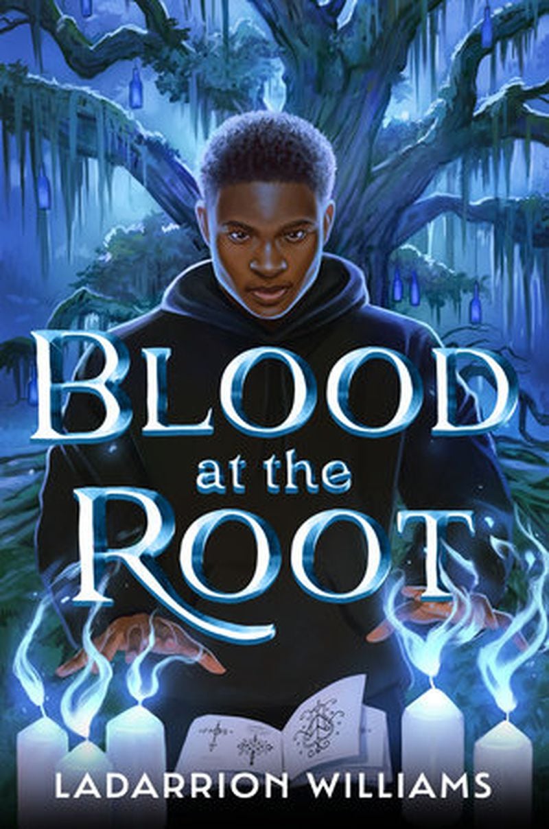 LaDarrion Williams presents, Blood at the Root, a fantasy thriller book following a young teen who finds family in a school for the Black, young and gifted.