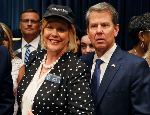 Photos: Gov. Kemp signs anti-abortion ‘heartbeat’ bill