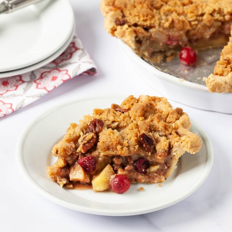 Cranberry apple pecan pie from Southern Baked Pie Company.