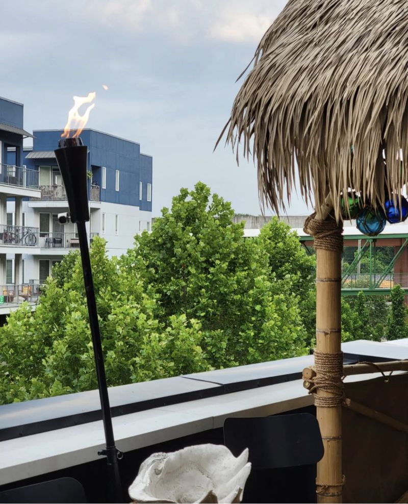 Tiki bar Duke's Hideaway will have views of the Eastside Beltline. / Courtesy of LEAD Hospitality