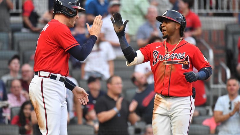 Braves receive positive updates regarding Ozzie Albies and Mike Soroka