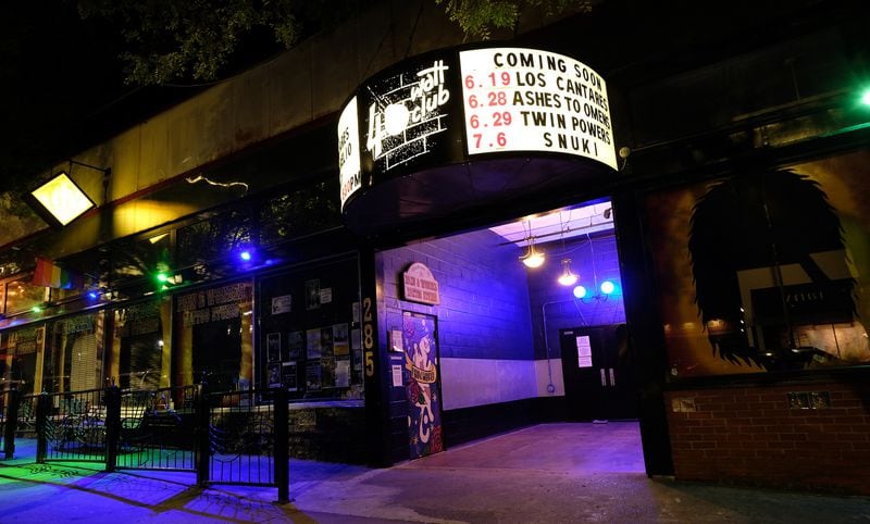 The Forty Watt Club moved to its fifth location on Washington St in Athens, GA in 1991 where it still operates today. 