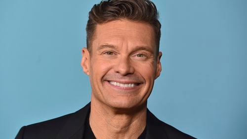 FILE - Ryan Seacrest arrives at an "American Idol" Season 22 Top 10 tastemaker event, Monday, April 22, 2024, in Los Angeles. (Photo by Jordan Strauss/Invision/AP, File)