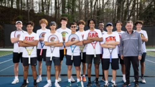 The Greater Atlanta Christian boys tennis team has reached the Class 5A state championships.