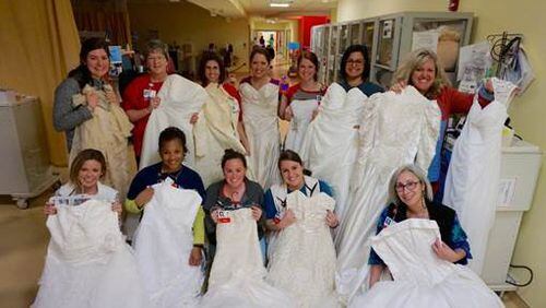 Children s Healthcare of Atlanta donate wedding gowns for bereavement