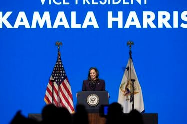 Exasperated Republican strategists know that belittling and insulting a woman, a Black leader or both at the same time may be the best way for Donald Trump to guarantee he loses Georgia again in November. That didn't stop him from launching personal attacks at his new opponent, Vice President Kamala Harris. (AP Photo/Tony Gutierrez)