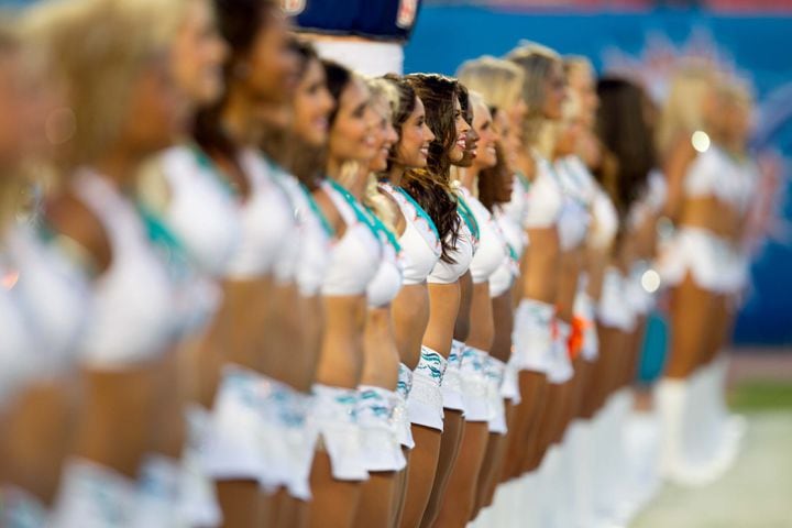 2013 miami dolphins cheerleaders - NFL Cheerleaders Photo